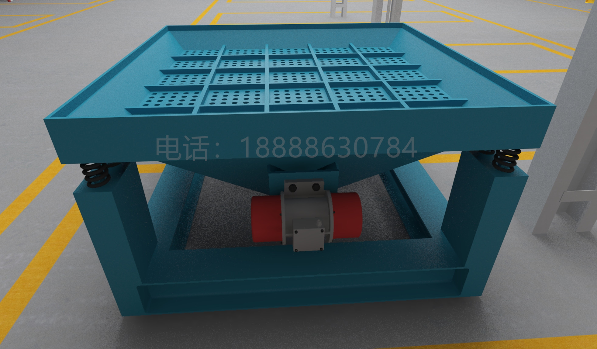 震动落砂机 落砂破碎一体机